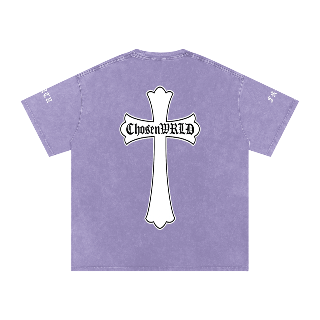 Washed Chosen WRLD shirt