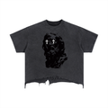 Vintage Chosen crop shirt