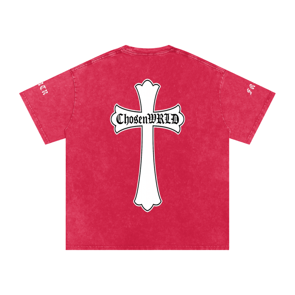 Washed Chosen WRLD shirt