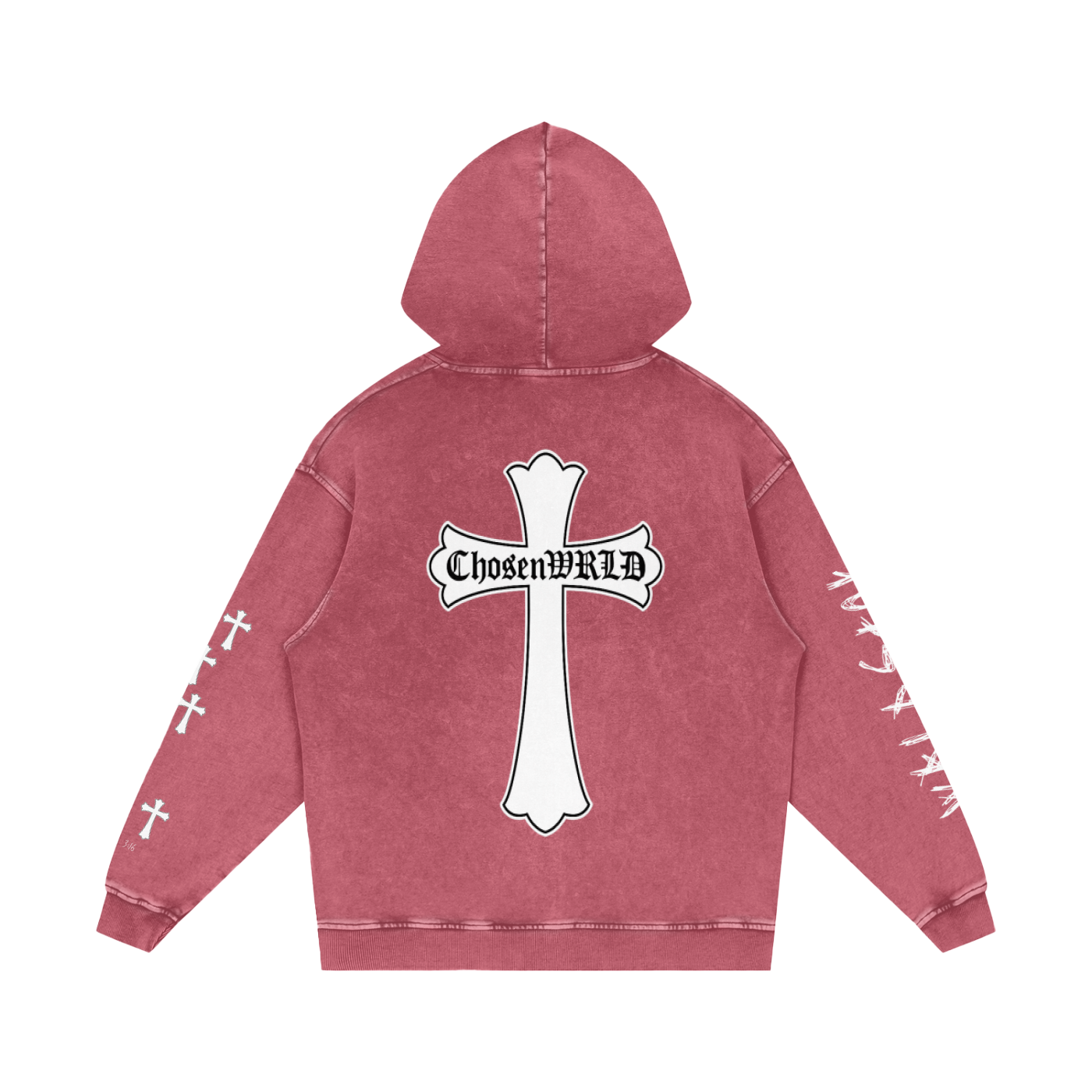 Washed Chosen WRLD Hoodie