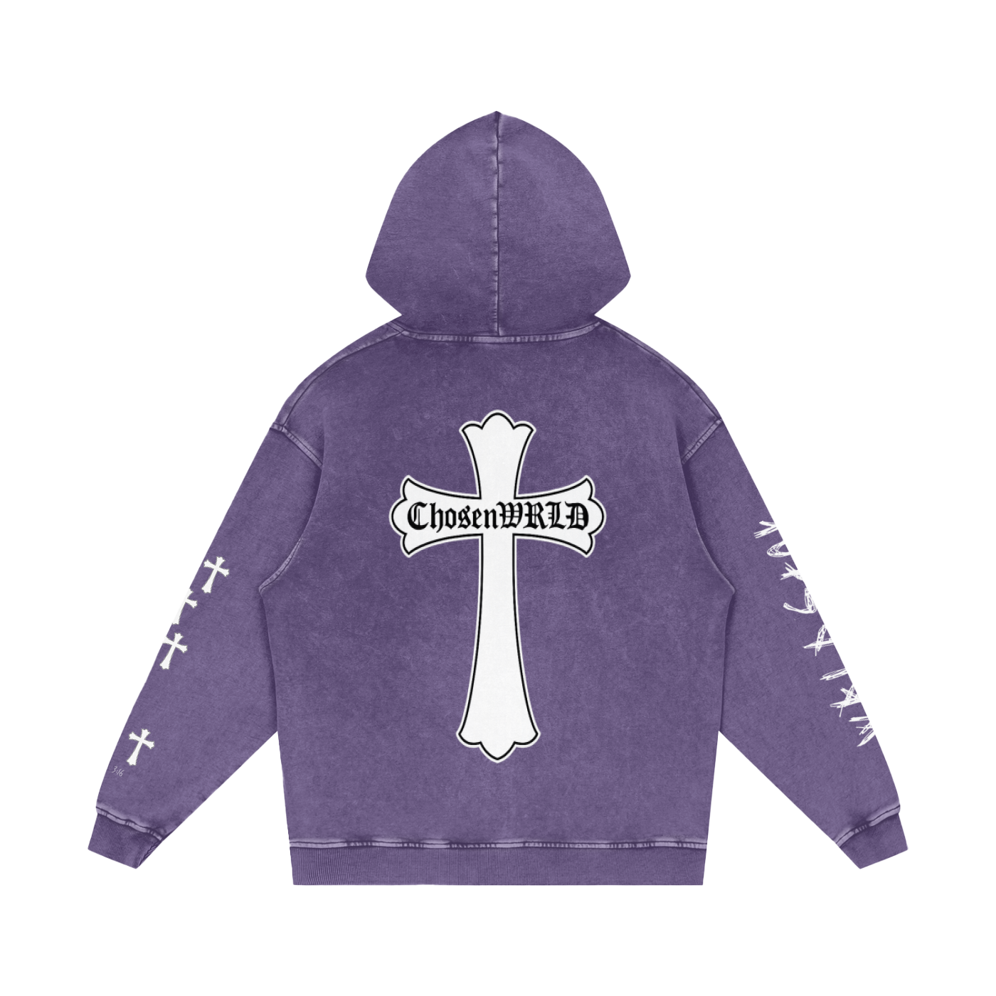 Washed Chosen WRLD Hoodie