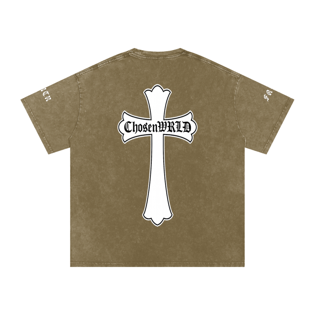 Washed Chosen WRLD shirt