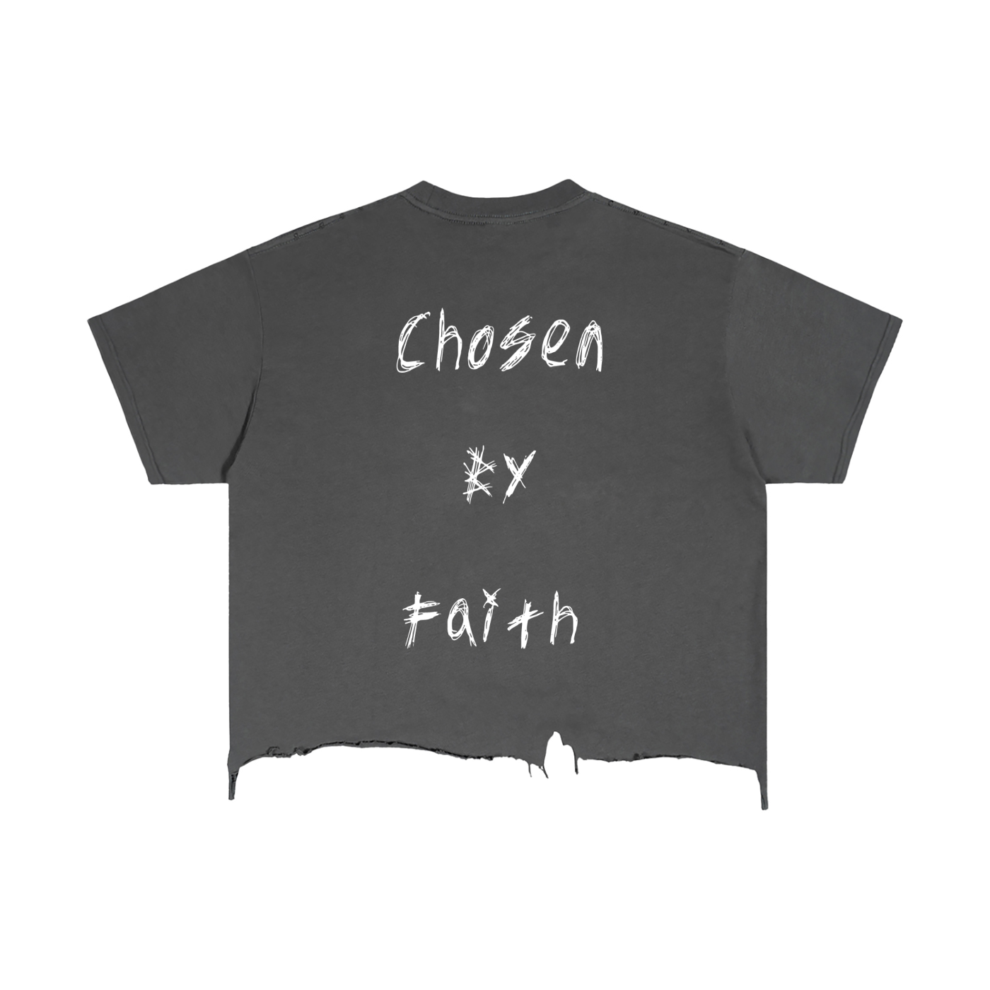 Vintage Chosen crop shirt