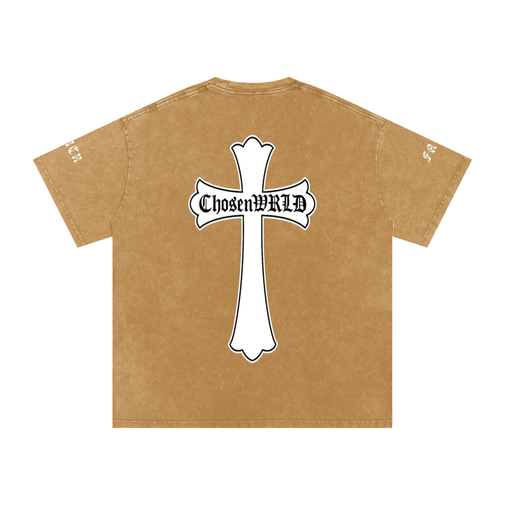 Washed Chosen WRLD shirt