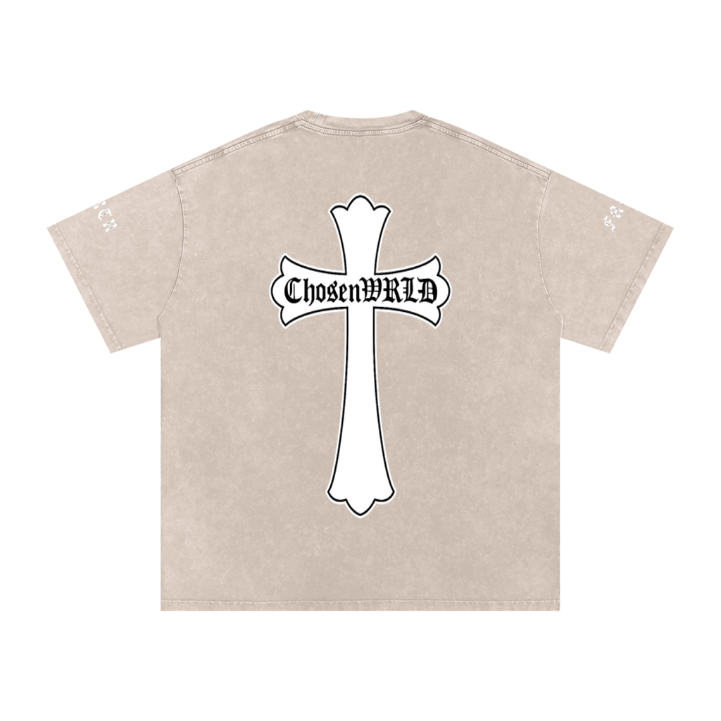 Washed Chosen WRLD shirt