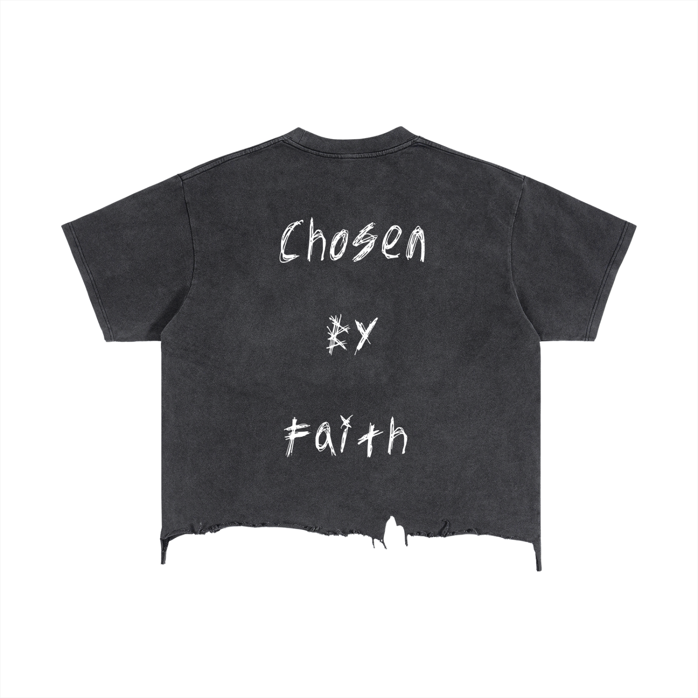 Vintage Chosen crop shirt