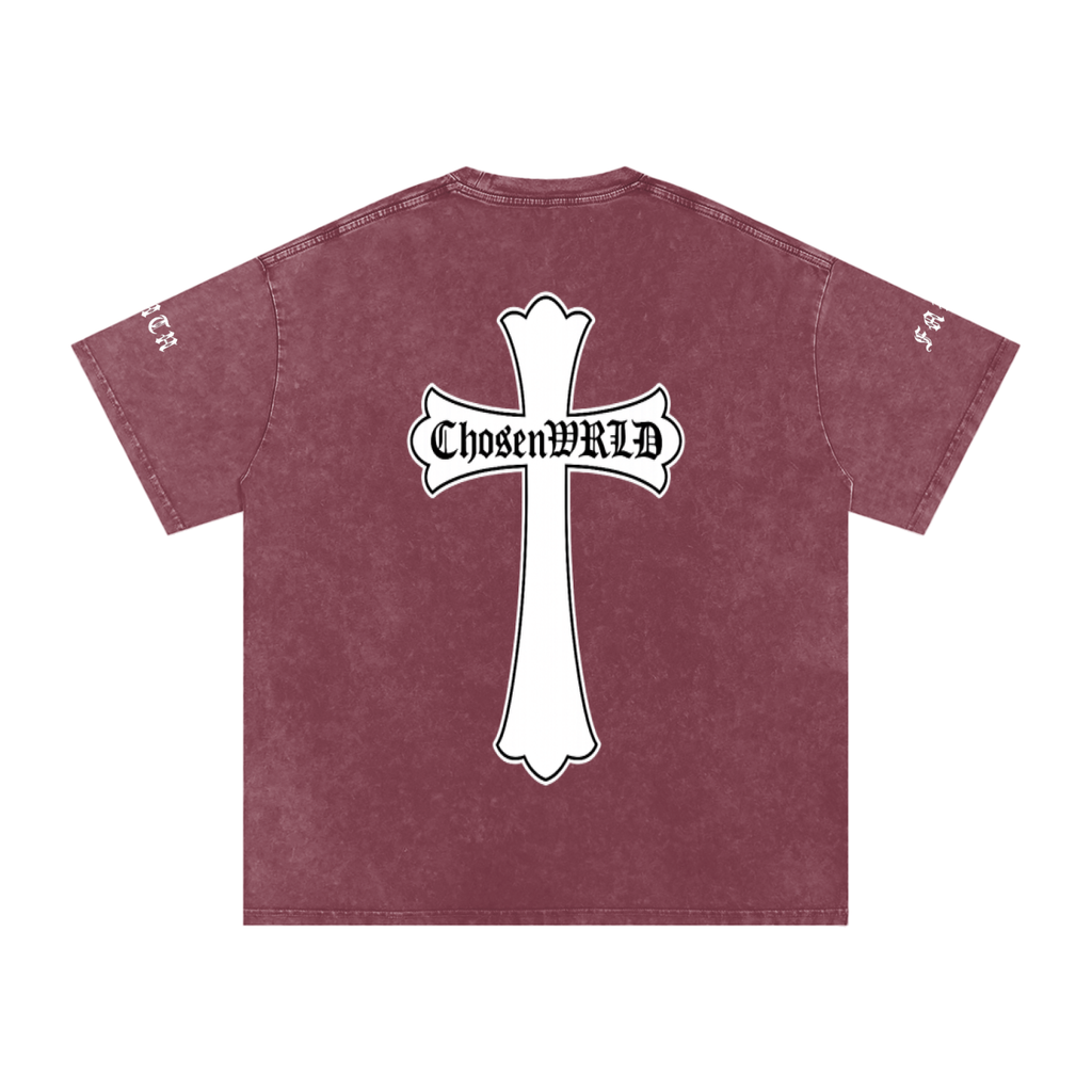 Washed Chosen WRLD shirt